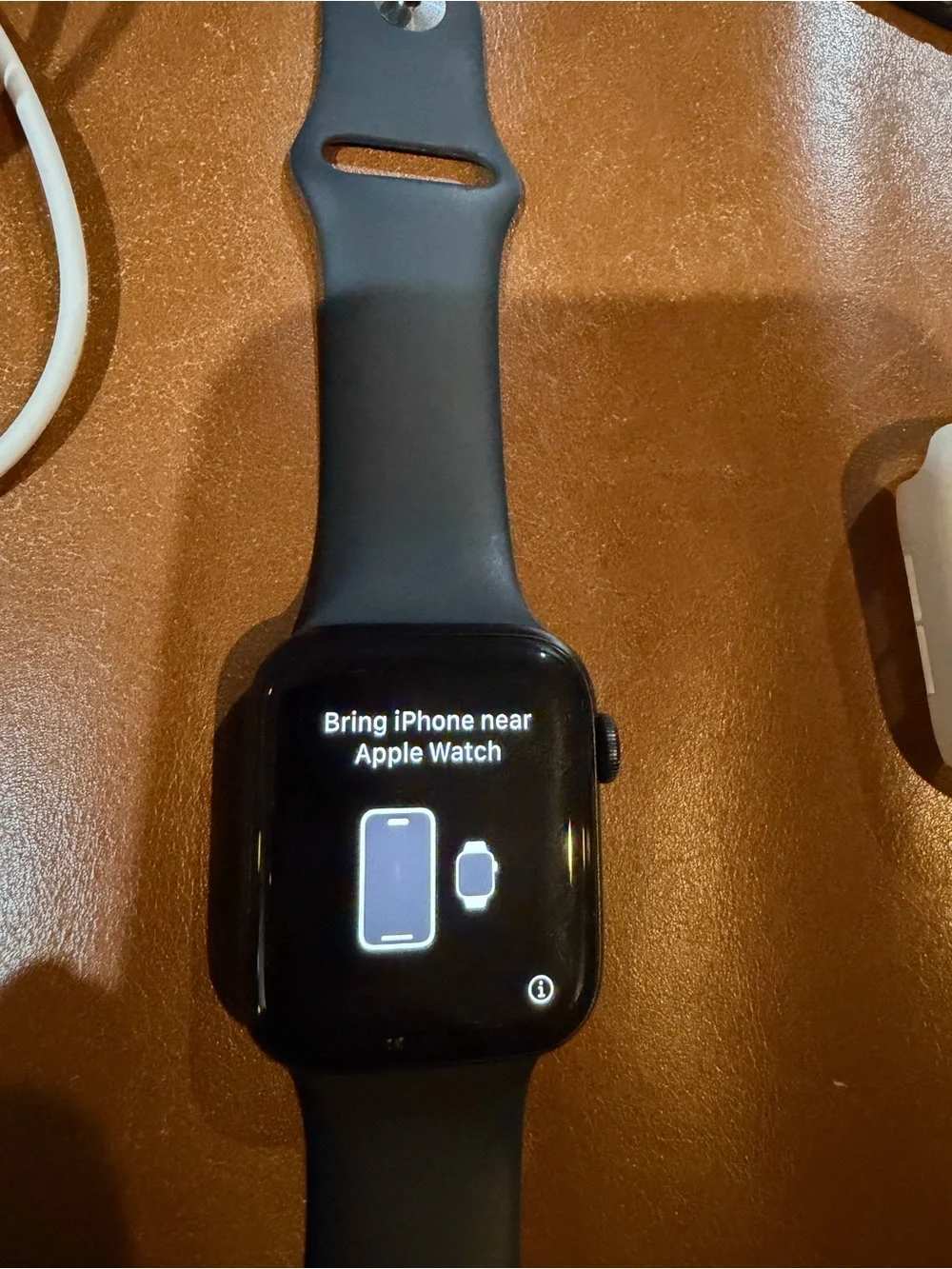 Apple Smartwatch Bundle with Black Watch and Multiple Colored Straps